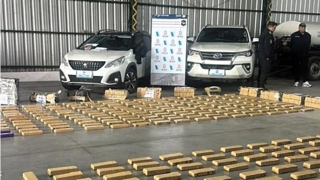 Con apoyo de la Policía Municipal, secuestran más de una tonelada de marihuana en&nbsp;Garín