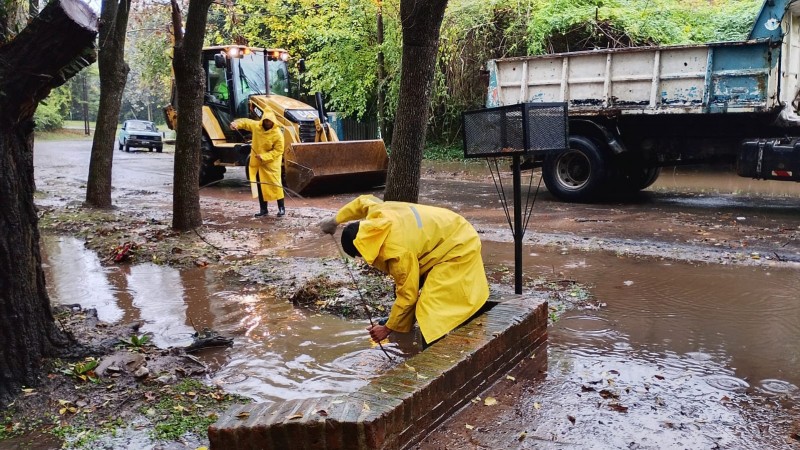 Escobar desplegó un operativo integral ante el nuevo&nbsp;temporal