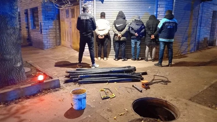 Matheu: cayó una banda de roba cables gracias a la Policía&nbsp;Municipal