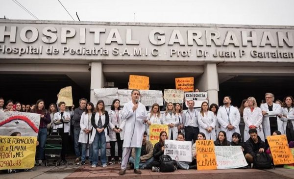 Aumentan los salarios de residentes del Garrahan tras las&nbsp;protestas