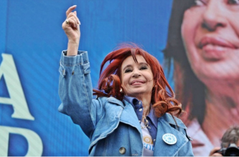 Cristina Kirchner inició su campaña en La Matanza respaldada por sindicatos y sectores&nbsp;universitarios