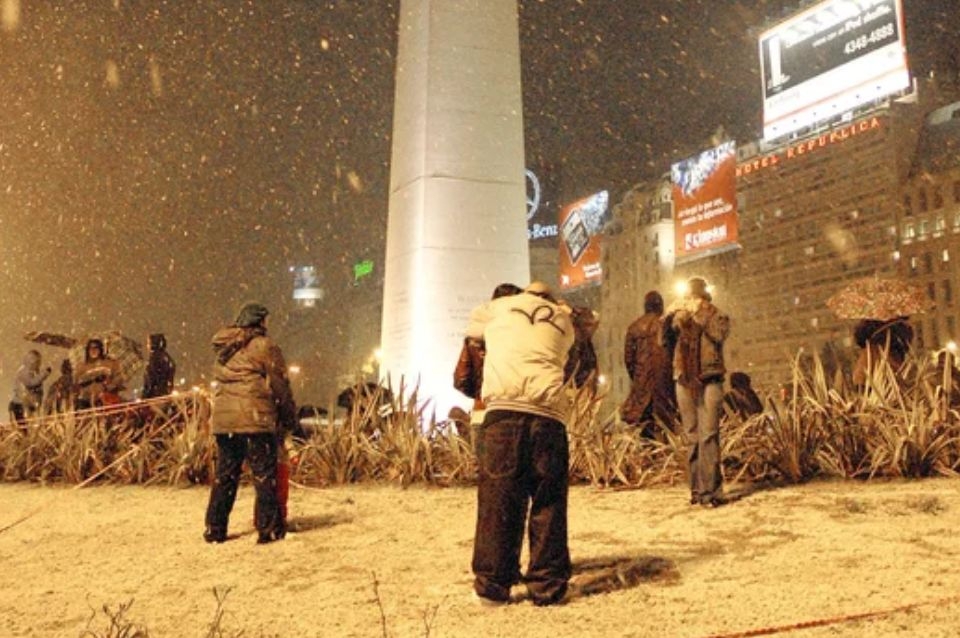Advertencia meteorológica: nieve podría llegar a Buenos&nbsp;Aires
