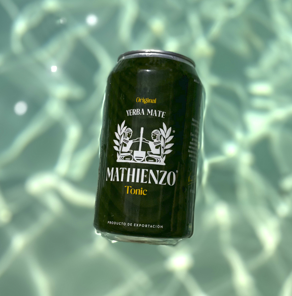 Apareció un mate en lata, sin bombilla y con agua&nbsp;tónica