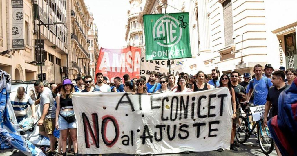 Protesta del CONICET: 48 horas de paro con acampe y&nbsp;marcha