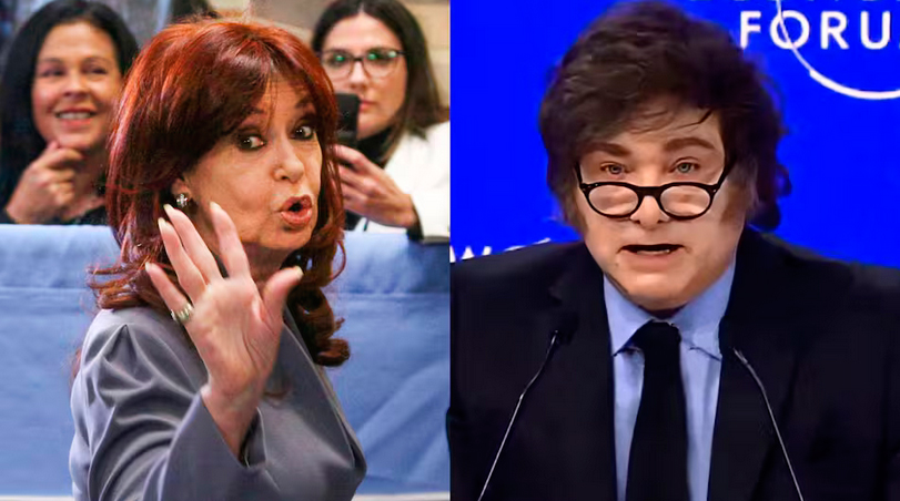 Reapareció Kirchner y cuestionó a Milei por intervención&nbsp;cambiaria
