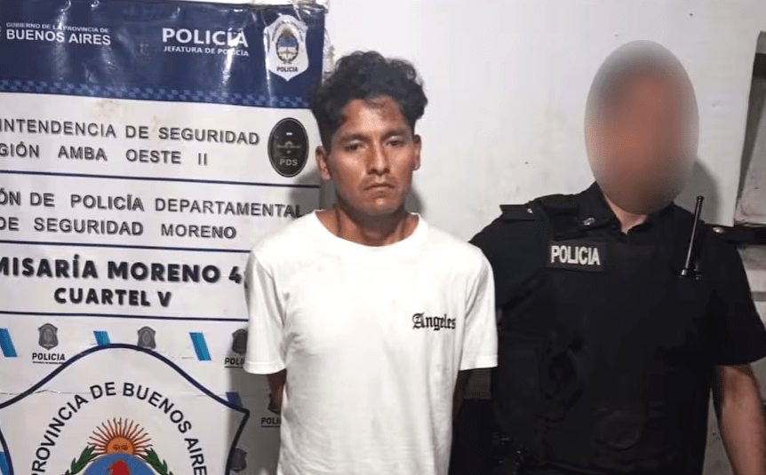 Moreno: detenido por matar a su&nbsp;hijastro